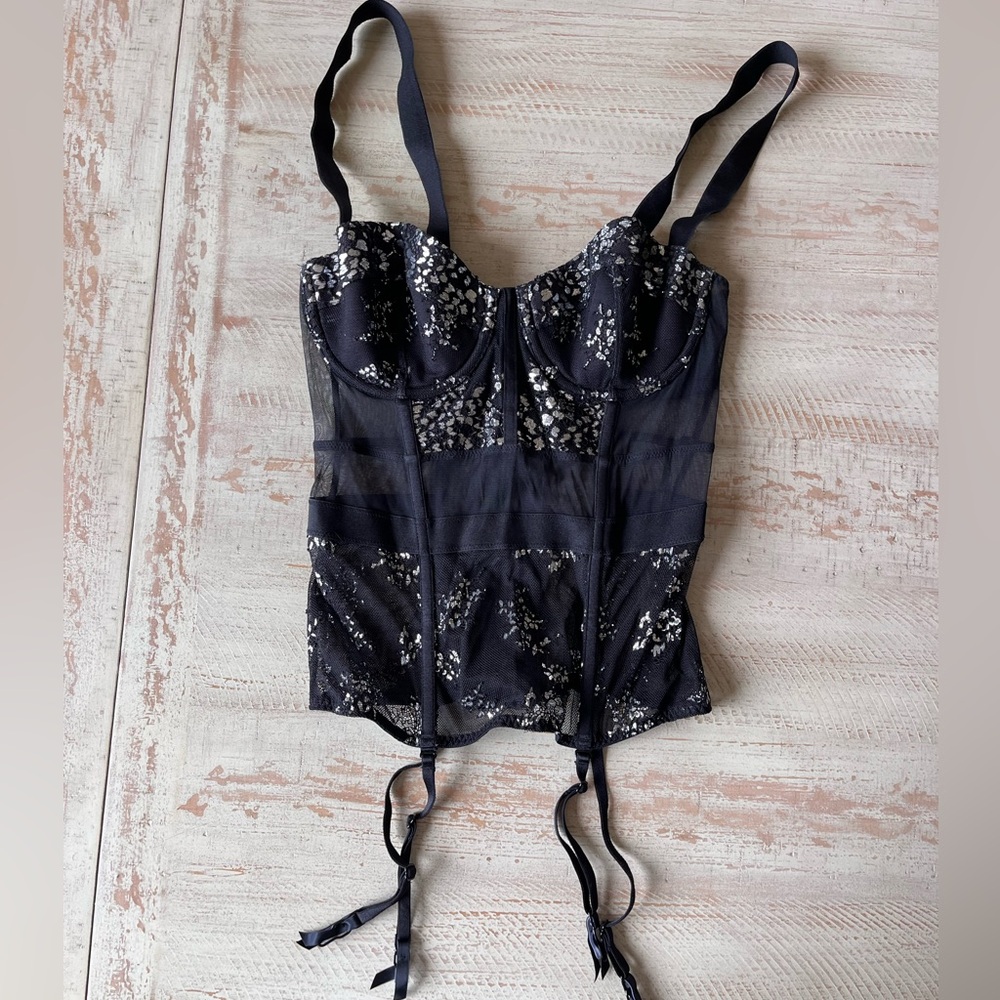 Victoria Secret Black Corset